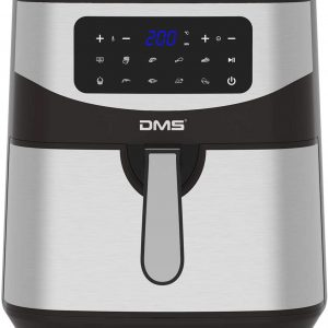 DMS XXXL 7 Litre Hot Air Fryer | Fryer | Oven | Hot Air Grill | Cooker | Grease-free and Without Oil | Includes 10 Programmes and Digital Touch Display | 1800 Watt | Timer | HF-7S