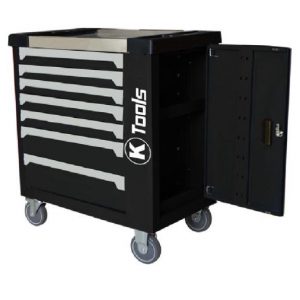 K TOOLS Tool trolley with 7 drawers, 6 full - 225 pieces