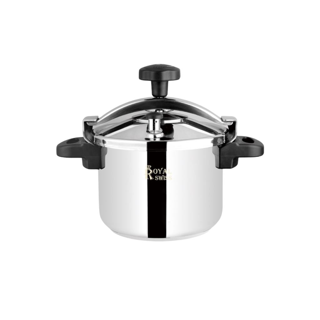 stainless steel pressure cooker (stainless steel) 6L