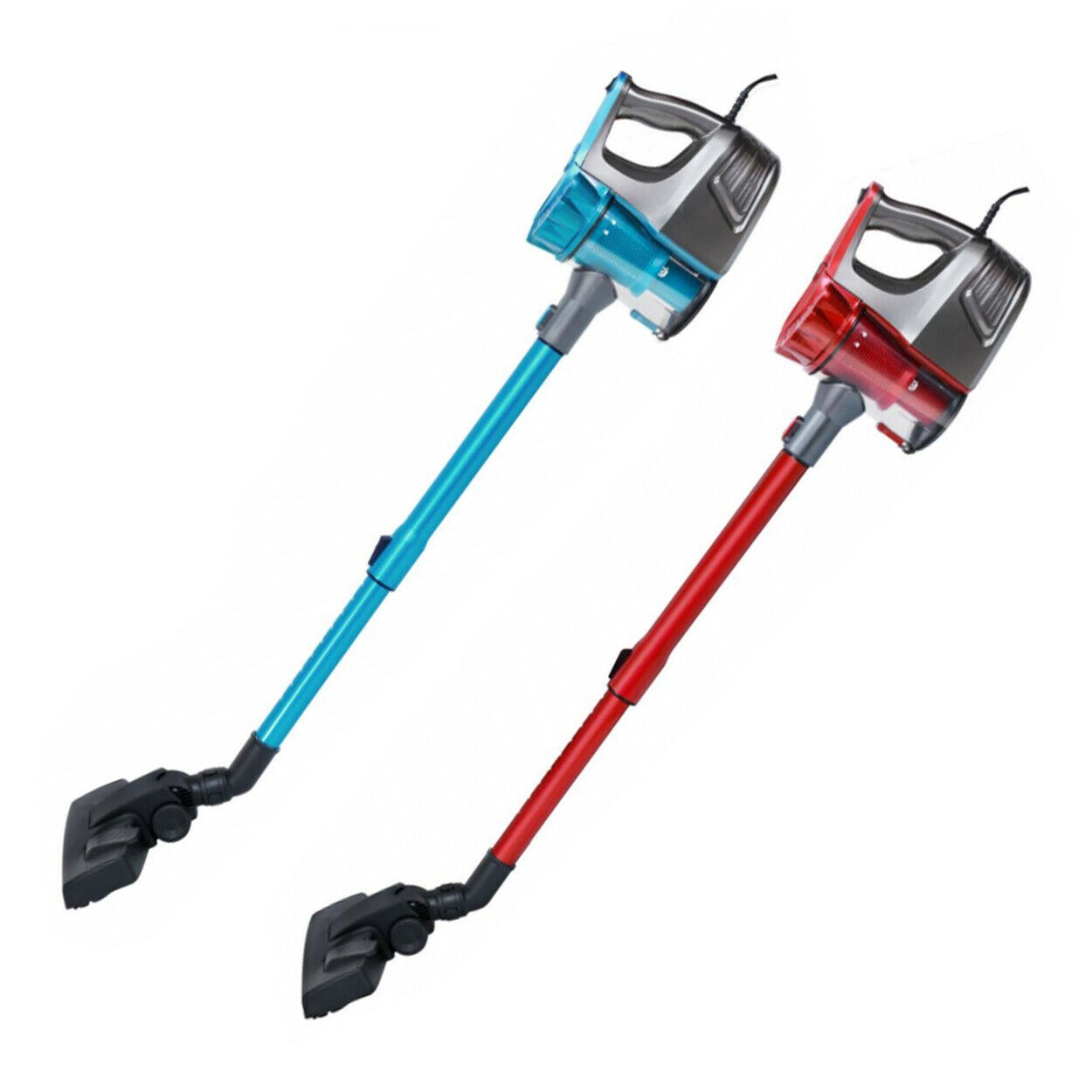 2-in-1 Bagless Corded Cyclonic Vacuum Cleaner - Eco-Cyclon Multi-Filters with Accessories