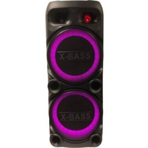 Super Galaxy-Party Speaker -12Inch RGB - 1800W-Partybox-Karaoke Set-Portable Bluetooth Speaker-Microphone and Remote Control