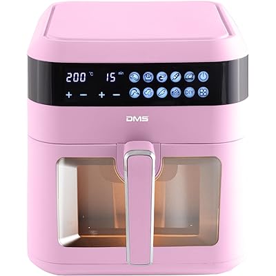 DMS XXXL 7 Litre Hot Air Fryer, Deep Fryer, Oven, Hot Air Grill, Stove, Non-Fat and Without Oil, Including 10 Programs and Digital Touch Screen, 7...