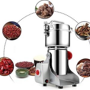 Kitchen King - Herb mill Electric - For 350 gr - 1800 W - Grain mill Electric - Grinder - Spice mill - Stainless steel